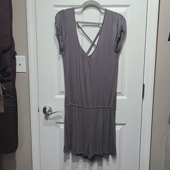 gray romper - Picture 1 of 2